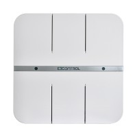 Factory Price Import Material Cover White  Three Gang  Smart Touch Switch Enclosure For Smart Home