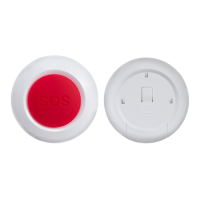 smart home emergency button shell portable panic button case