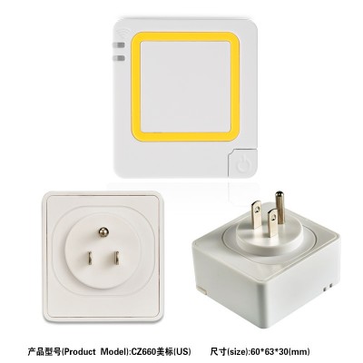 Special design LCD screen standard grounding electric wall switch socket case made in china